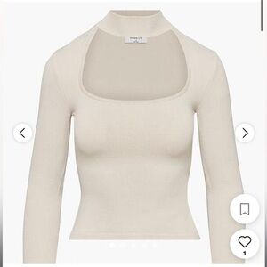 Aritzia Babaton Florine Sculpt Knit Sweater